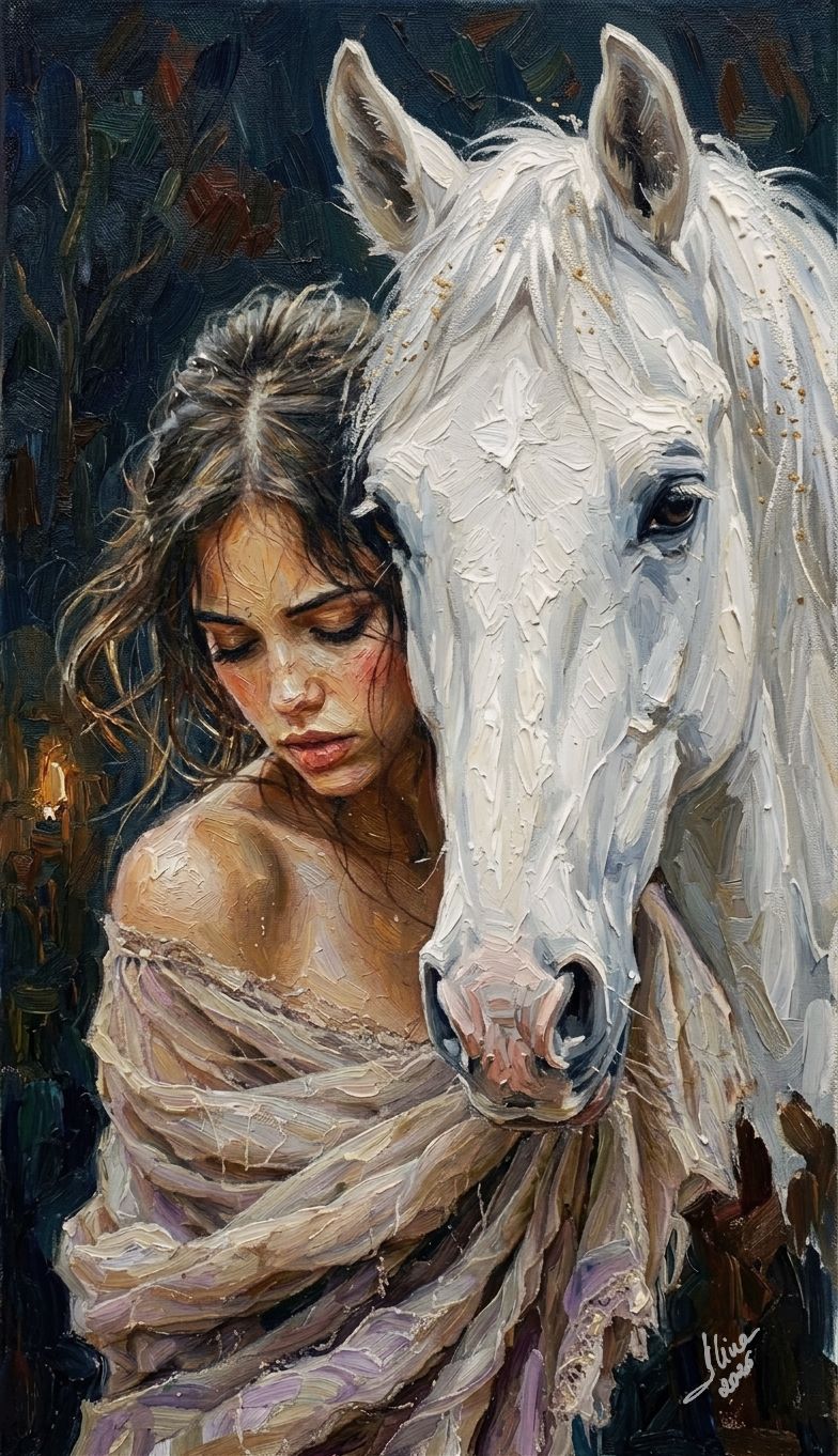 ArteDiAlina.com painting: Unspoken Bond